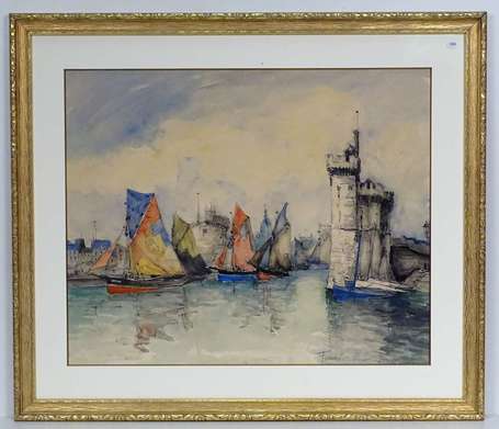 FRANK-WILL (1900-1951) La Rochelle, Sortie des 