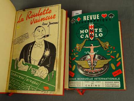 2 Livres reliés percaline rouge - 