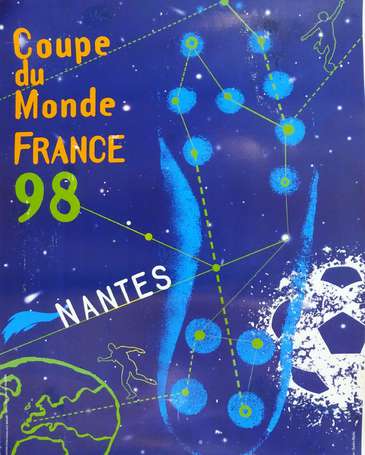 Coupe du Monde 1998 Jeu complet des 12 affiches 