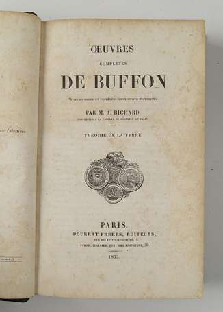 BUFFON - Œuvres complètes mises en ordre et 