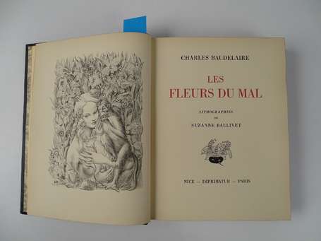 BAUDELAIRE (Charles) - Les fleurs du mal - Nice, 