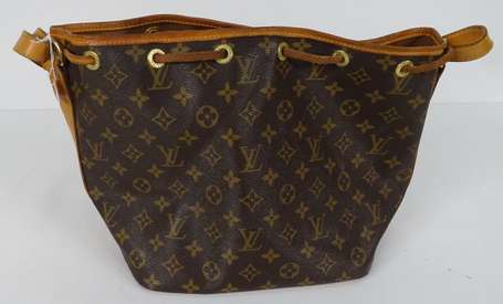 LOUIS VUITTON - Sac cabas Petit Noé en toile 