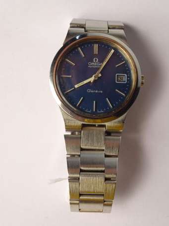 OMEGA - Montre bracelet d'homme vers 1973. Cadran 