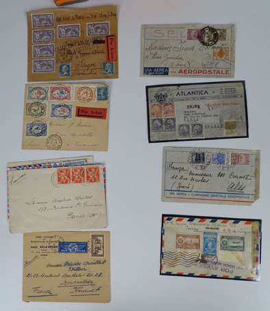 Boite en carton contenant 1 lot d'enveloppes 