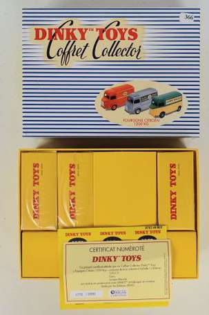 Dinky Atlas - coffret Fourgons citroen ref 25CS , 