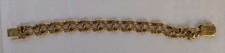 Bracelet en or jaune 18K (750°/00) à maille 