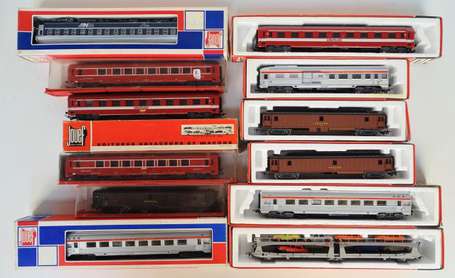 jouef - Lot de 12 voitures en boite 