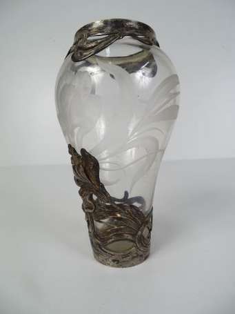 SAGLIER Victor (1809-1894) - Vase en cristal 