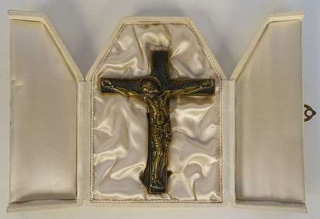 LEVERRIER Max (1891-1973) - Crucifix. Réplique en 