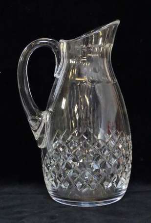 BACCARAT - Carafe et pichet à eau en cristal 