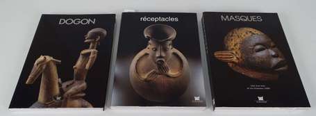 Trois catalogues d'exposition du Musée Dapper 