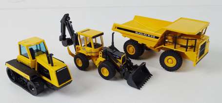 JOAL- LOT de 3 vehicules -Camion Dumper EUCLID 