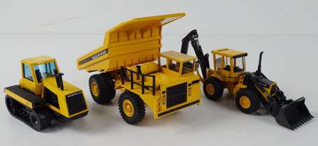 JOAL- LOT de 3 vehicules -Camion Dumper EUCLID 