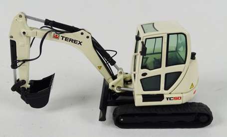 NZG-Mini pelle TEREX TC50, neuf boite, 9 cm