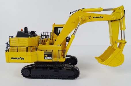 NZG-Pelle KOMATSU sur chenille PC 2000-8 backhoe, 