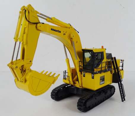 NZG-Pelle KOMATSU sur chenille PC 2000-8 backhoe, 