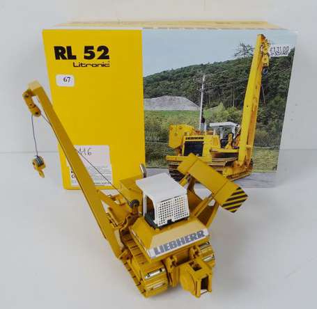 CONRAD-Poseur de canalisation LIEBHERR RL52, neuf 