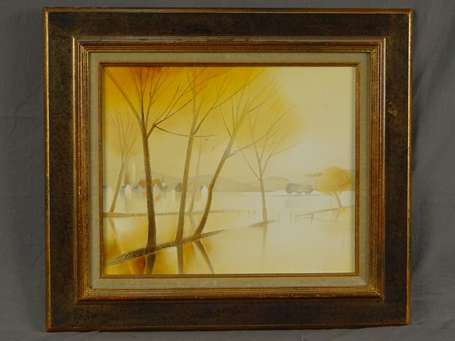 MOREAU-GAUDRY Jaques (1941) - Inondation d'automne