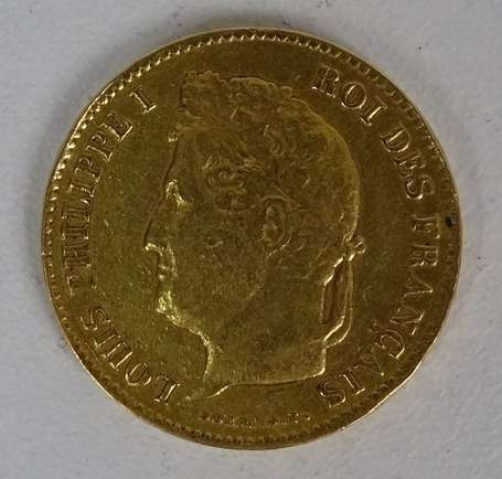 Louis Philippe 40 Francs or 1836 A. Etat d'usage