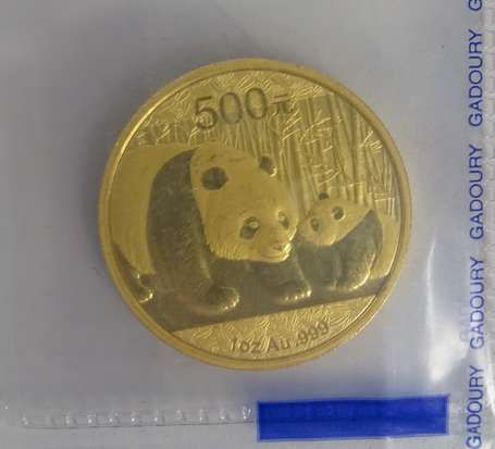 Pièce d'or Chine Panda 30 Grammes 999/1000 ème 