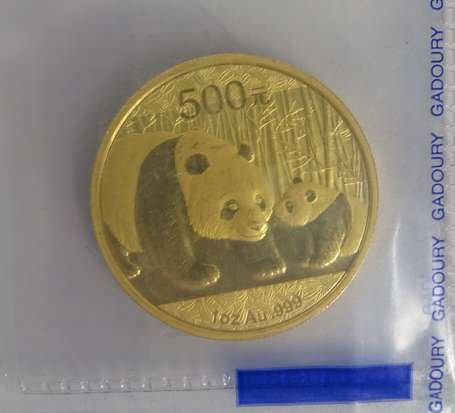 Pièce d'or Chine Panda 30 Grammes 999/1000 ème 