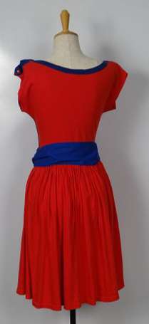 UNANYME de GEORGES RECH - Robe vintage en jersey 