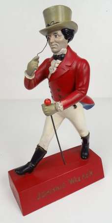 Figurine publicitaire JOHNNIE WALKER. H. 38 cm 