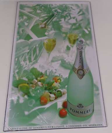 Lot de 3 affiches publicitaires de champagne 