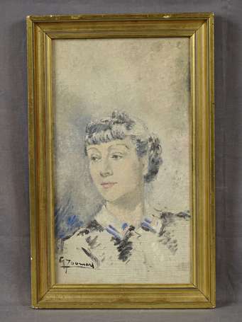 JOUMARD Germaine Xxé Portrait de Françoise ROSAY. 