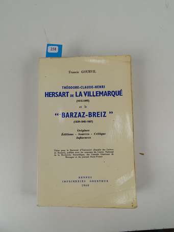 GOURVIL (Francis) - Théodore-Claude-Henri Hersart 