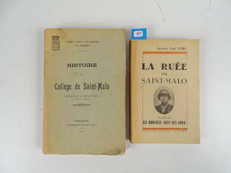 Ensemble de 2 volumes sur Saint-Malo : HERPIN (E.)