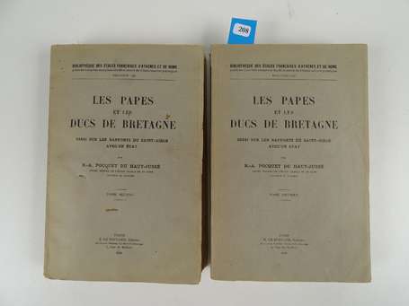 POCQUET DU HAUT-JUSSE (B.-A.) - Les papes et les 