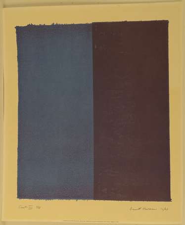 NEWMAN Barnett (1905-1970) - Canto VIII. 