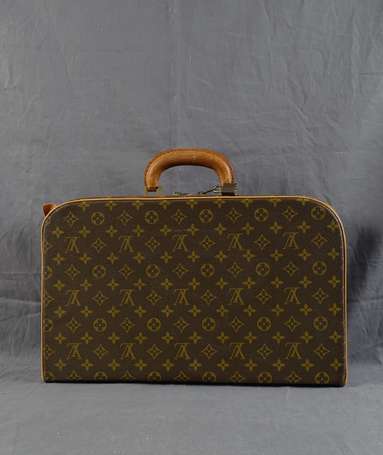 LOUIS VUITTON - Petite valise semi rigide en toile