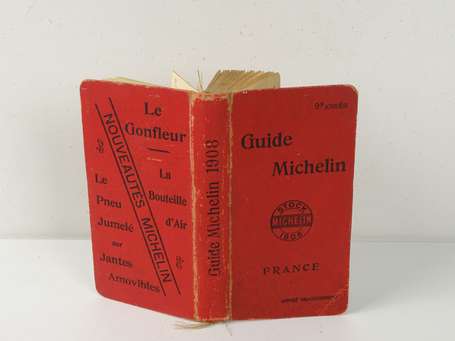 Guide Michelin pour la France. Edition 1908 - 