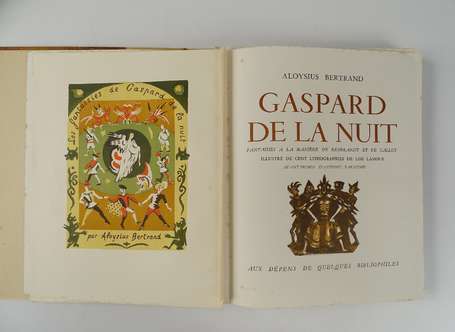 BERTRAND (Aloysius) - Gaspard de la nuit. 