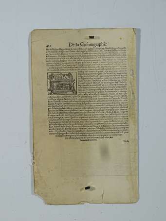 [SUISSE - SOLEURE] -  [MÜNSTER (Sébastien) - 