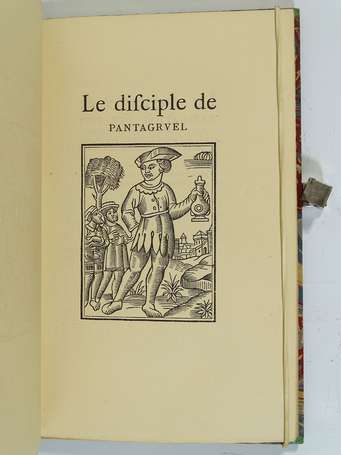 [RABELAIS (François)] - Le Disciple de Pantagruel.