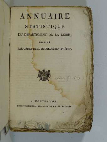 [LOIRE] - Annuaire statistique du département de 