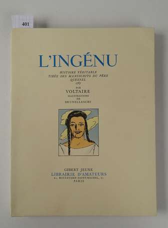 VOLTAIRE - L'ingénu. Histoire véritable tirée des 