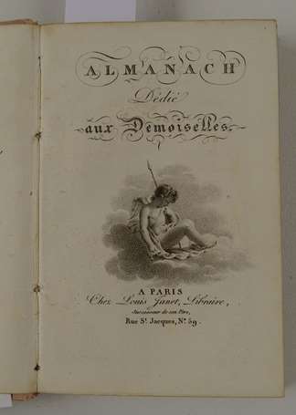 Almanach dédié aux demoiselles - Paris ; Louis 