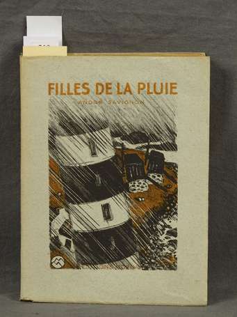 SAVIGNON (André) - Filles de la pluie. Scènes de 