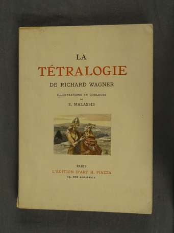 WAGNER (Richard) - La tétralogie - Paris ; Édition