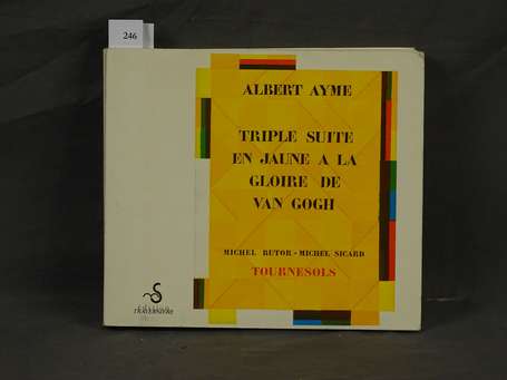 [COULEUR] - AYME (Albert) - Triple suite en jaune 