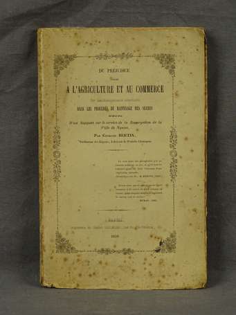 [NANTES] - BERTIN (Georges) - Du préjudice causé à
