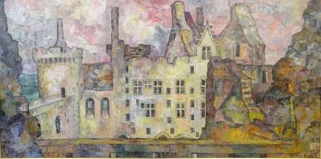 BLOCH René Raymond (1911-2001) - Château de 