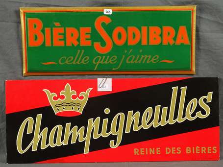 SODIBRA Bière /à Aurillac : Bandeau glassoïd. 39,6