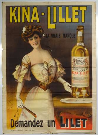 KINA LILLET « Demandez un Lilet » : Affiche 