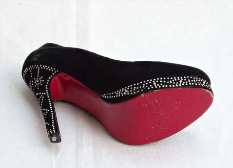 LOUBOUTIN - Paire d'escarpins à plateformes et 