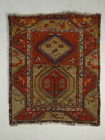 Tapis Anatolie (chaîne, trame et velours en 